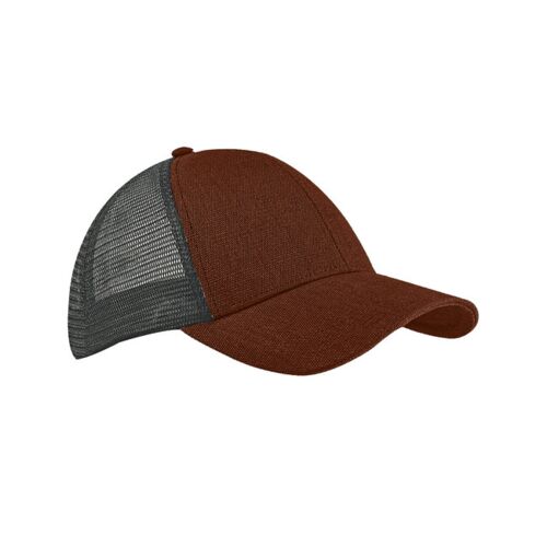 Unisex Hemp Eco Trucker Recycled Polyester Mesh Cap Thumbnail