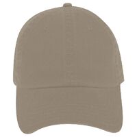 OTTO Garment Washed Cotton Twill Six Panel Low Profile Dad Hat Thumbnail