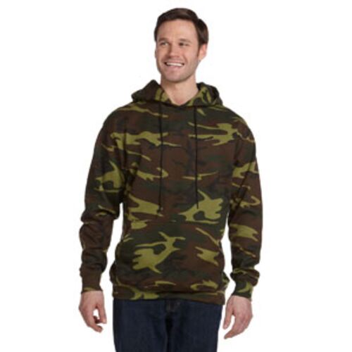 Unisex Camo Pullover Hoodie Thumbnail