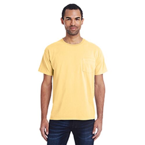 Unisex Garment-Dyed T-Shirt with Pocket Thumbnail