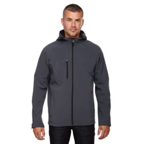 Men's Prospect Two-Layer Fleece Bonded Soft Shell Hooded Jacket Thumbnail