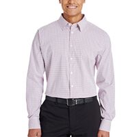 CrownLux Performance™ Men's Micro Windowpane Shirt Thumbnail