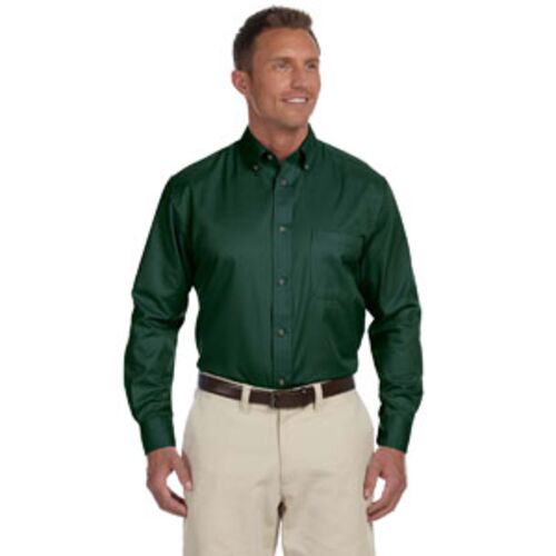 Men's Easy Blend™ Long-Sleeve Twill Shirt with Stain-Release Thumbnail